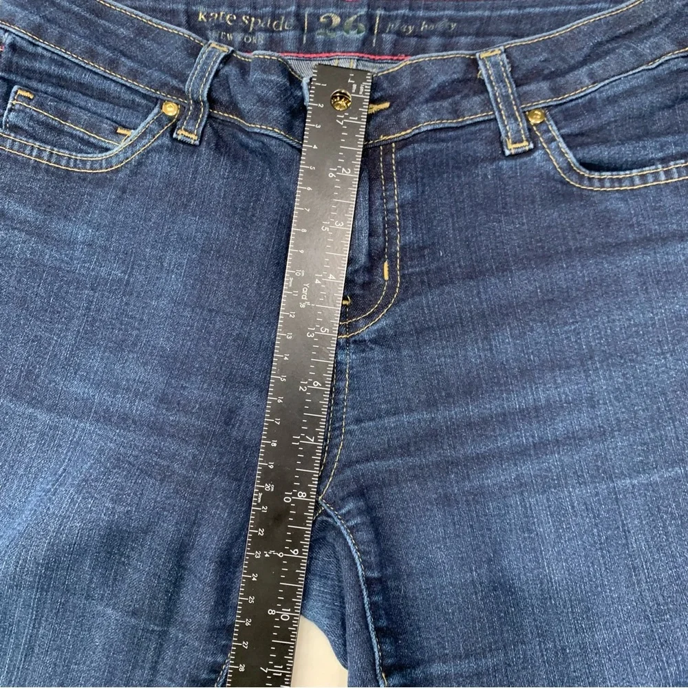 Kate Spade Perry Street Skinny Jeans, Size 26 – Dark Wash Denim‎